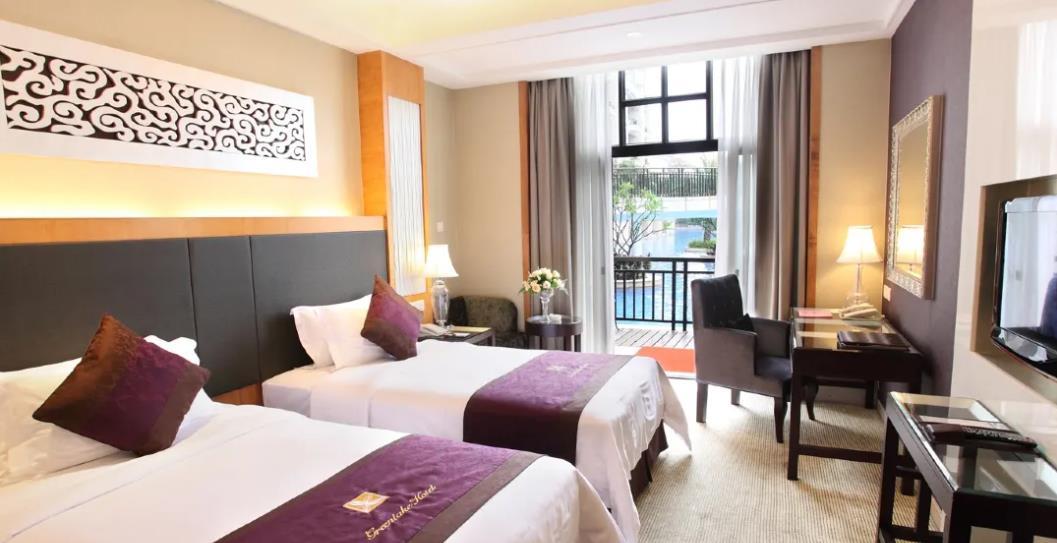 Green Lake Hot Spring Hotel Foshan Exteriör bild