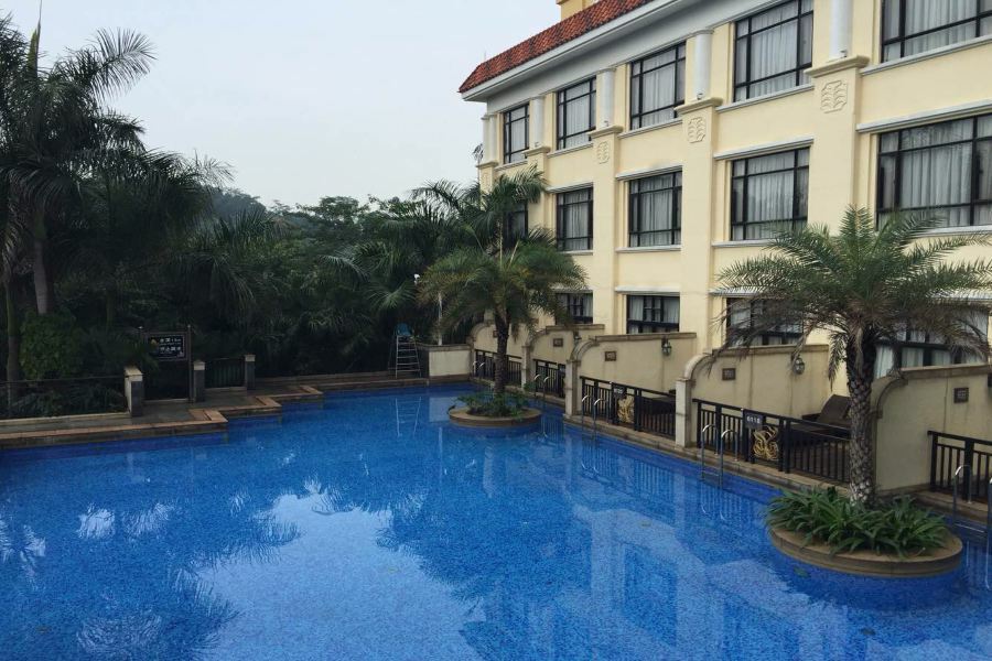 Green Lake Hot Spring Hotel Foshan Exteriör bild